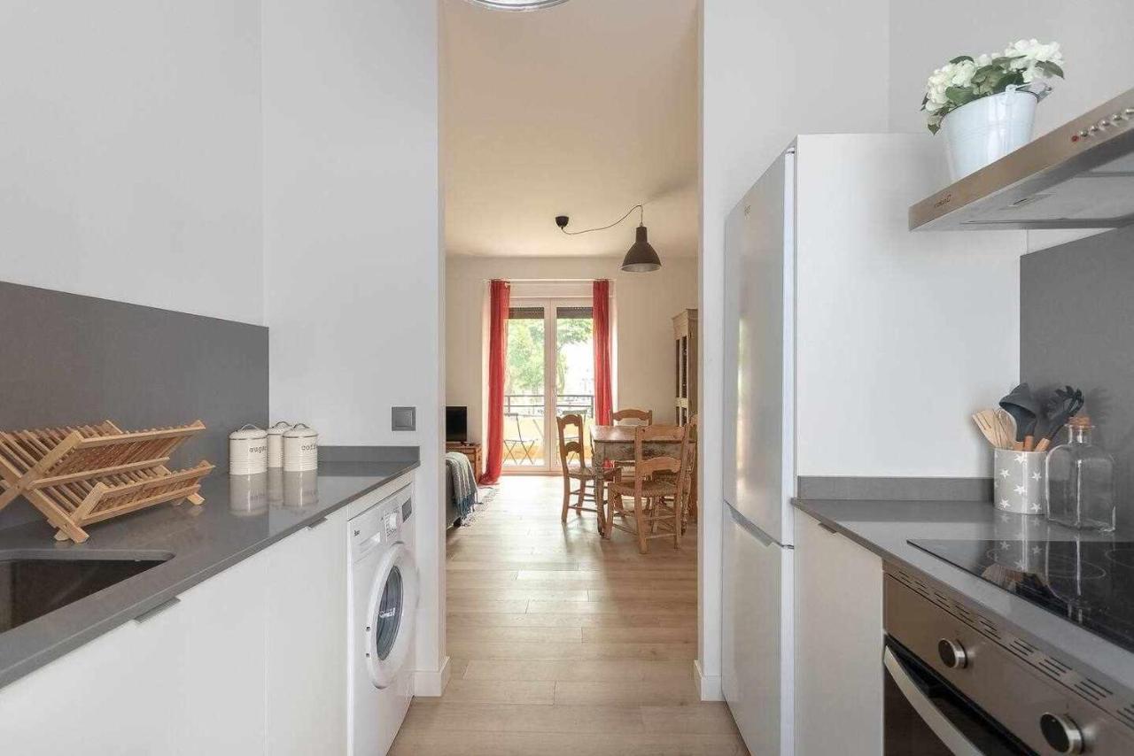 Apartamento Kuia En Gran Bilbao Con Terraza Y Vistas A Un Parque Basauri Exterior foto